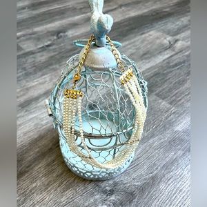 Vintage 5 Strand Pearl Choker